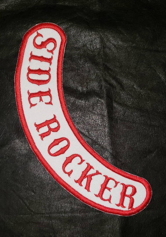 Roanoke Rib Rocker Custom Embroidered, Custom Embroidered Side