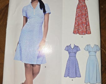 New Look pattern N6594 Misses and Womans dresses size 8-20