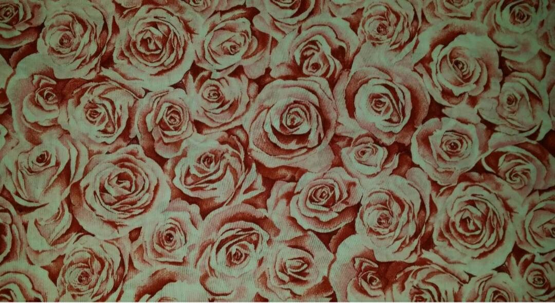Joanns Fabric Rose Collection Fabric Cotton Quilting Fabric Etsy
