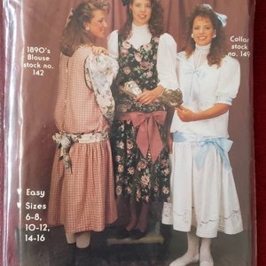 Sweetheart Jumper 1890's Misses patrón 6,8,10,12,14,16