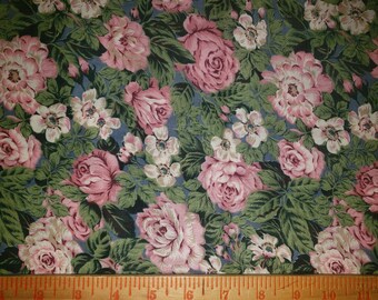 Cotton Rose fabric, cotton Quilting fabric