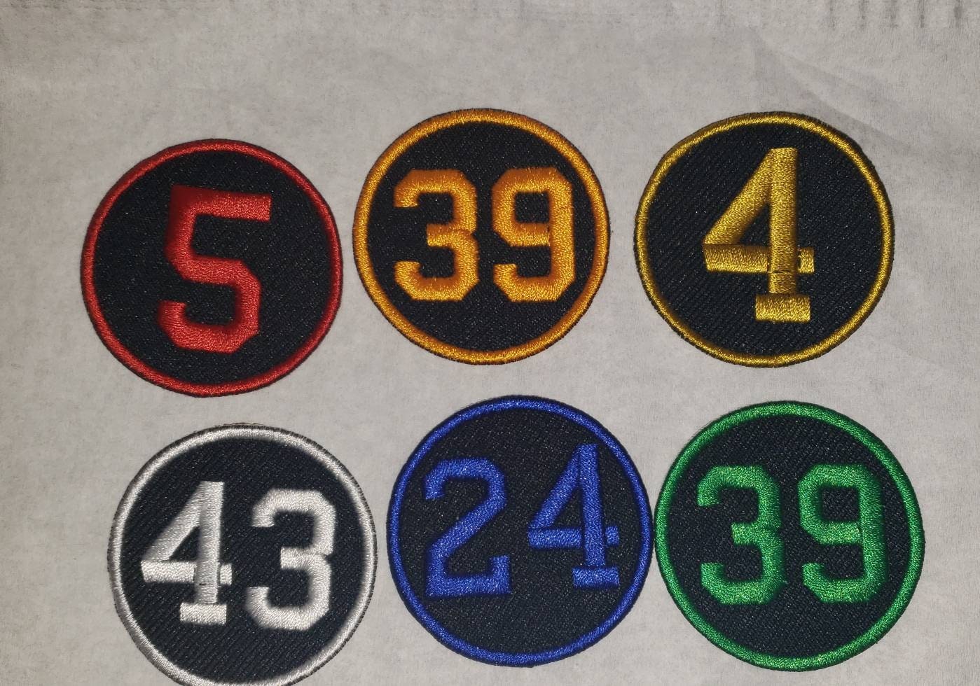Numbers Patches Numbers 0 9 Applique Embroidery Applique - Temu