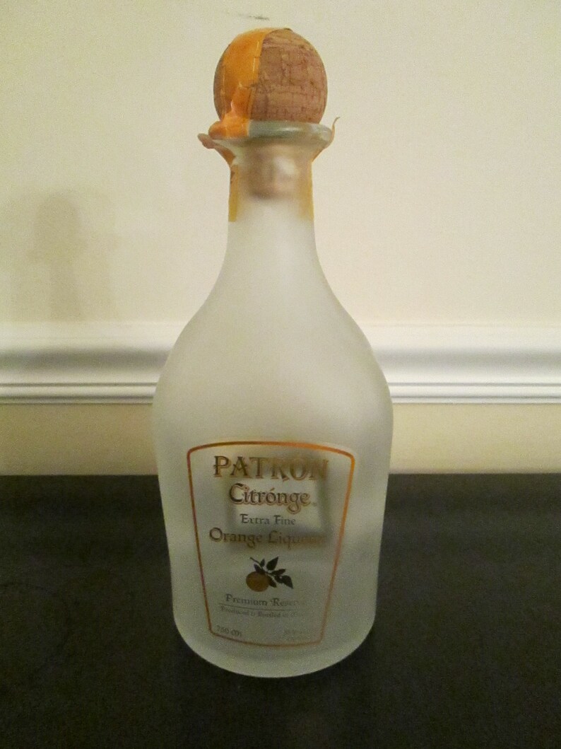 Single or Bulk Patron Bottle Empty 750 ML 1 Liter 1000 ML