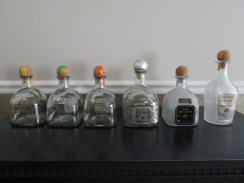 Single or Bulk Patron Bottle Empty 750 ML or 1 Liter 1000 Etsy