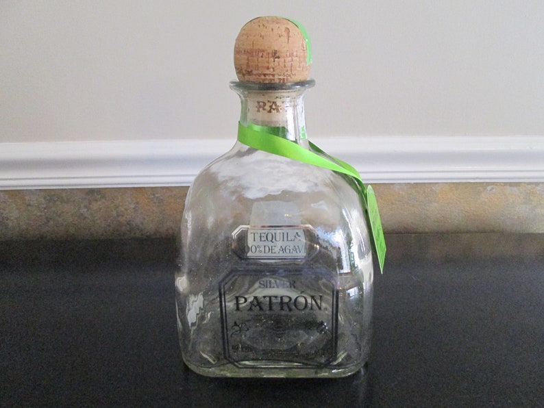 Single or Bulk Patron Bottle Empty 750 ML 1 Liter 1000 ML