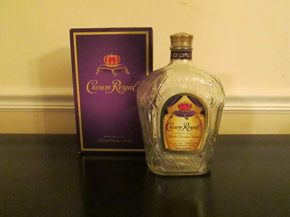 Download Free Single Or Multiple Empty Crown Royal Whiskey Bottles 750 Ml Or Etsy SVG Cut Files
