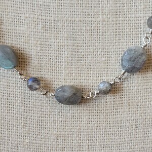 Labradorite Beaded Necklace