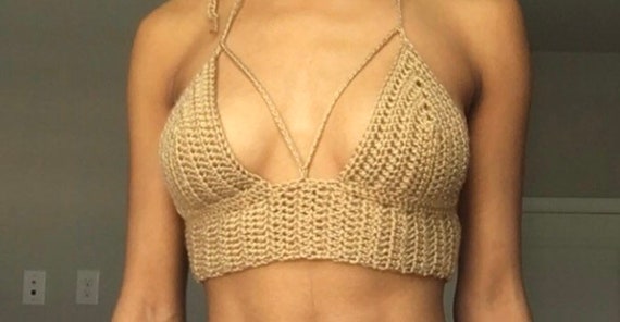 tan bralette