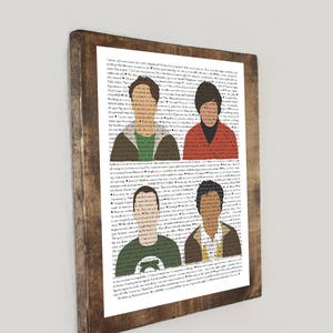 Big Bang Theory Quote Collage #1 *Digital Image*