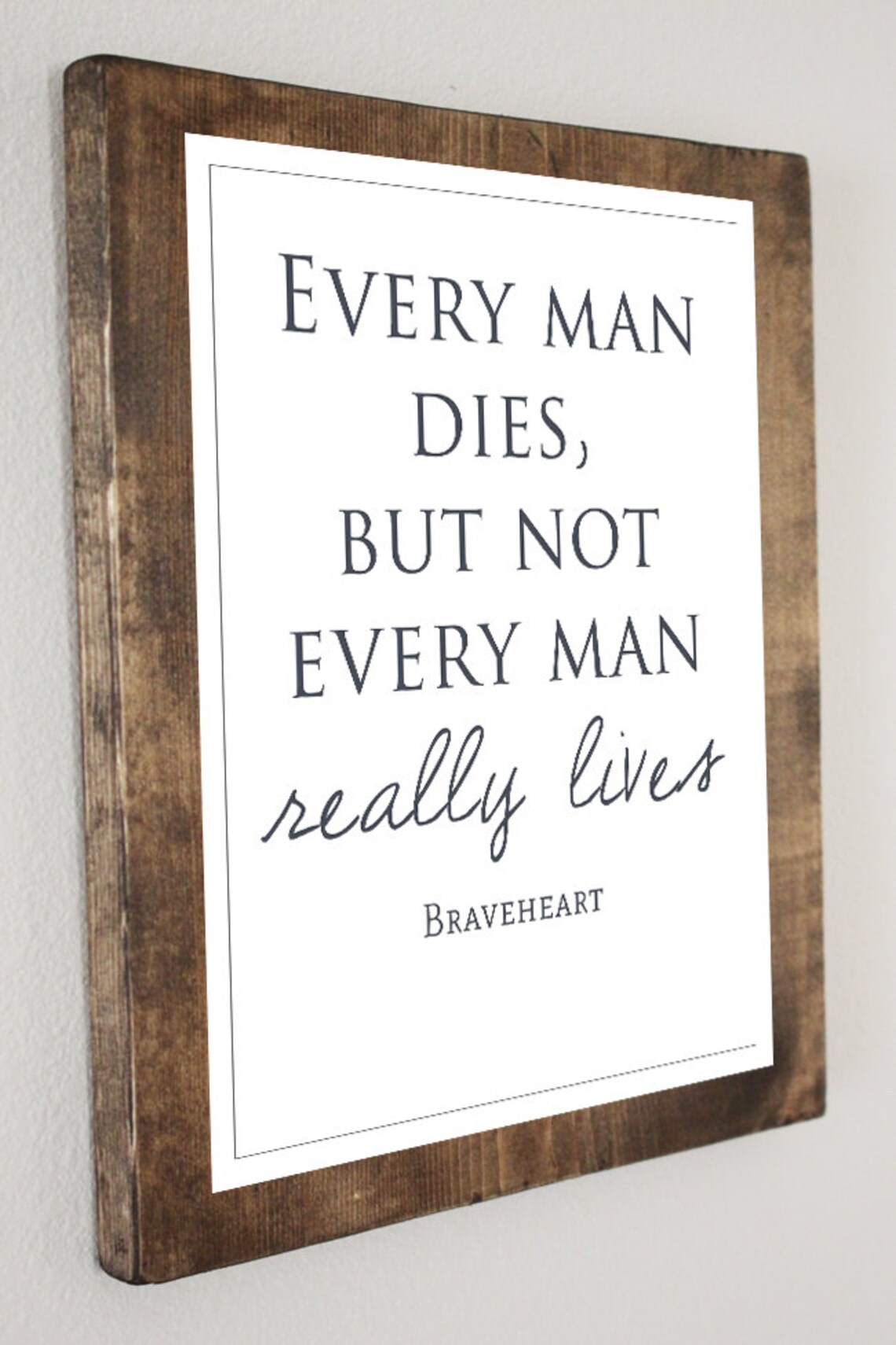 Braveheart Quote *digital Image* Etsy