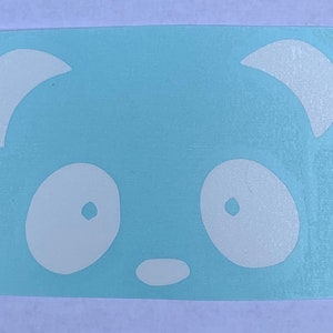 Panda decal/sticker/stencil