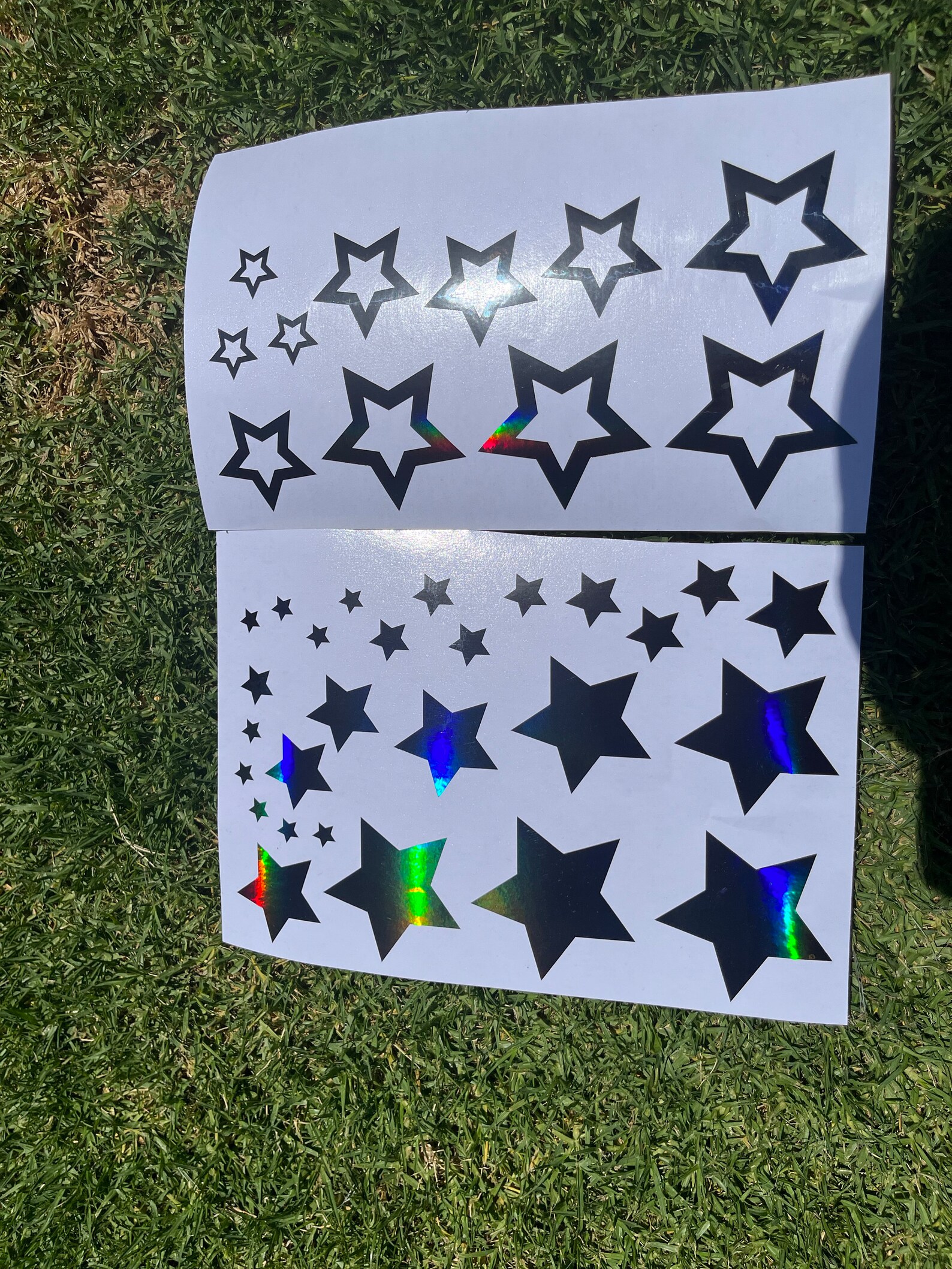 37 Star Pack/ Star Decal Pack/star Sticker Pack/ Star Window Etsy