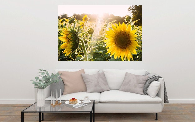 Sunflower Print Sunflower Art Sunflower Printable Sunflower - Etsy