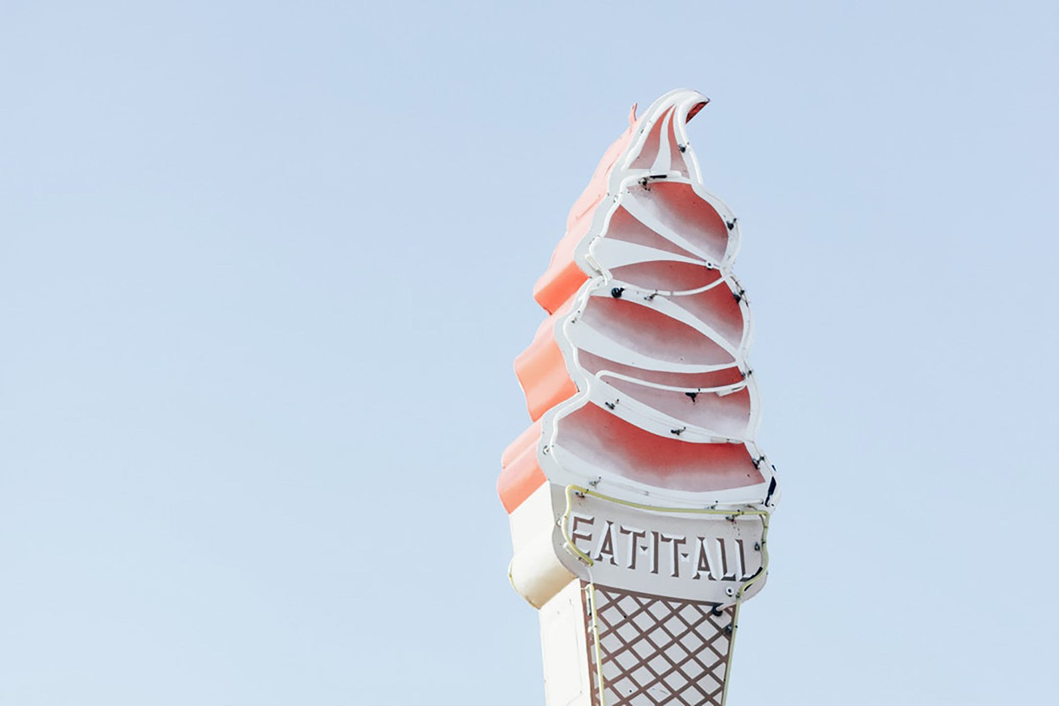 Insegna Metallica Vintage Con Cono Gelato SUPERDANT – 27x19 Cm, Decorazione Da Parete Con Freccia, Per Gelaterie, Bar E Supermercati - 2
