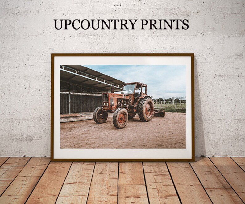 Nursery Print, Farm, John Deere, Farmall, Baby Boy, Boyfriend Gift