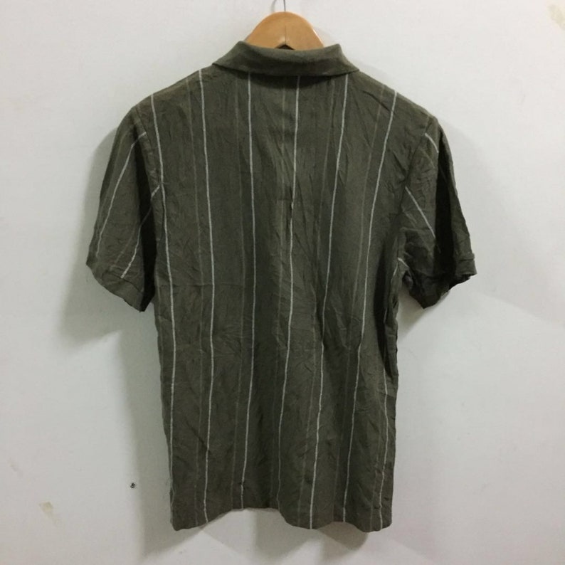Kansai Jeans Polo Shirt Size M green short sleeve