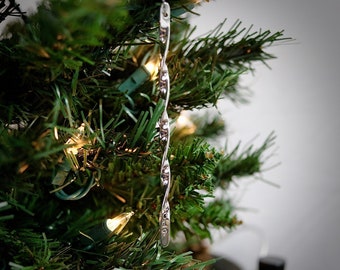 Sterling Silver Icicle Ornament, 2024 Christmas Ornament