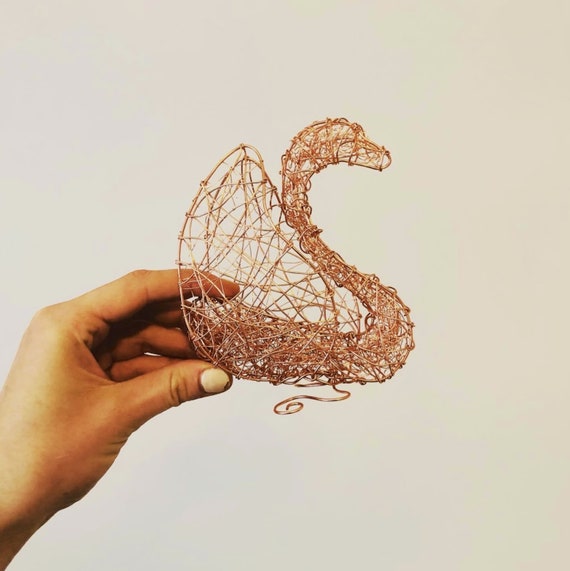 【美品】スワン　金属　カナダ　置物　インテリア　工芸品　美術品　A2810 Hoselton Canada 268 スワン オブジェ ペーパーウェイト - メルカリ