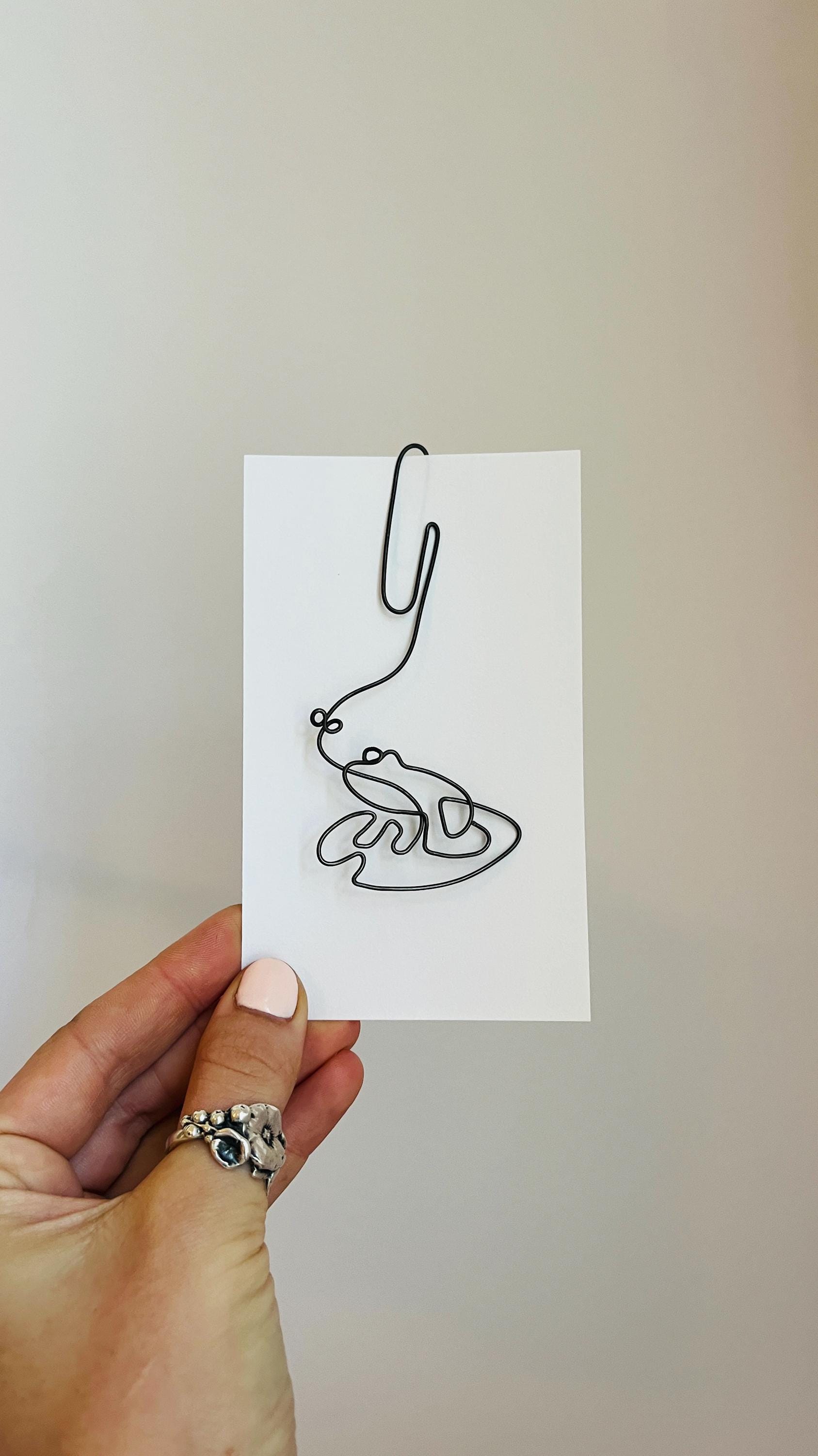 Toad Paperclip Frog Bookmark Paperclip Handmade Toad Rainforest Lily Pad Tadpole Pond ...