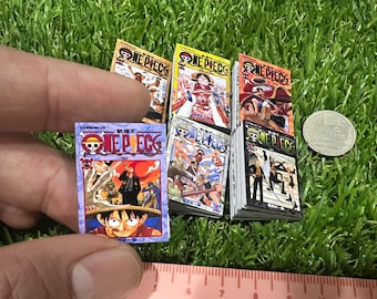 Japanese manga book set for dolls