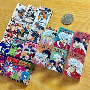 Set 11 : Japanese manga book set for dolls