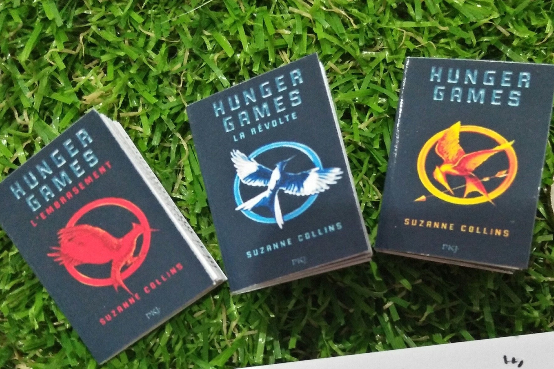 Doll's books : Hunger Games book set for dolls