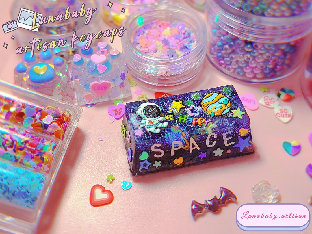 Lunababy.artisan Space3d Backspace Keycaps Oem for Mechanical Keyboard ...