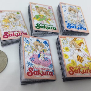 Card captor Sakura : juego de libros de manga japonés para muñecas