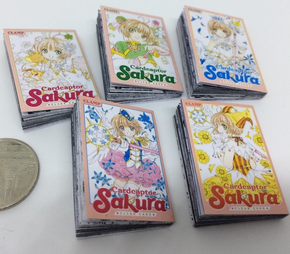 Card captor Sakura Japanese manga book set for dolls