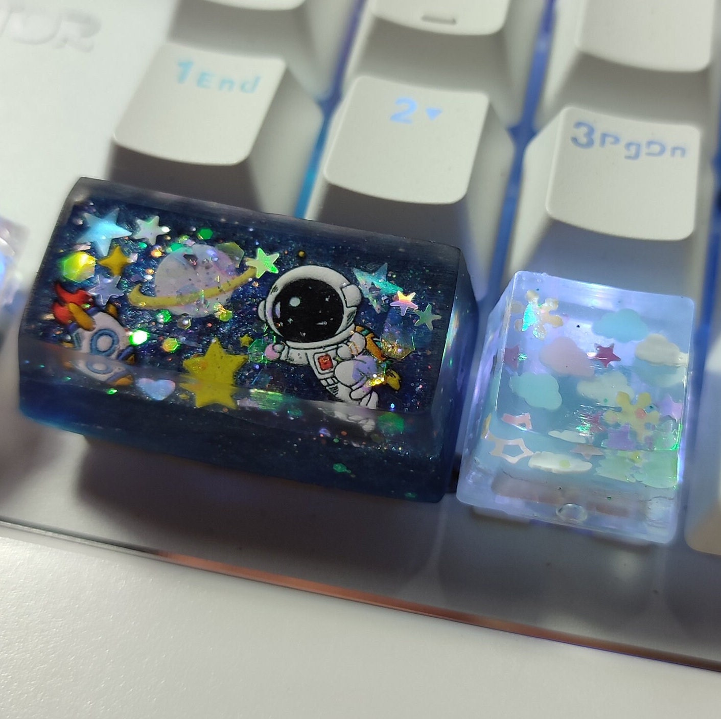 Lunababy.artisan Space Backspace Keycaps Oem for Mechanical Keyboard - Etsy