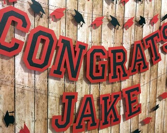 congrats banner etsy