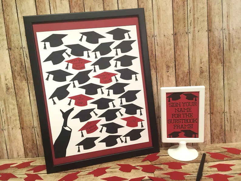 Graduation Guest Book Frame Signature Frame Graduation Etsy graduation-guest-book-frame-signature-frame-graduation-etsy