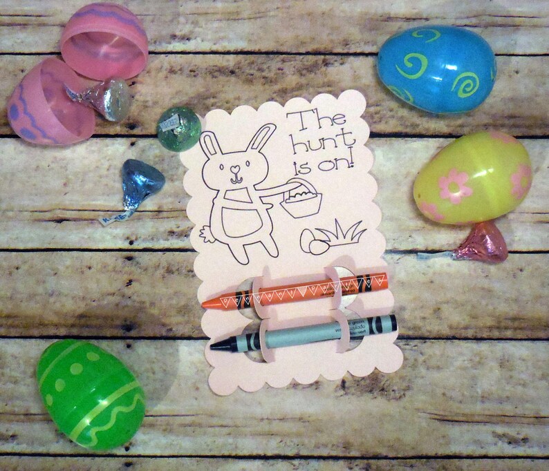 Easter Basket Stuffers Easter Gifts for Kids Easter Party Favors Easter Gifts for Grandchildren Kids Coloring Favors Easter Kids Table Decor image 2