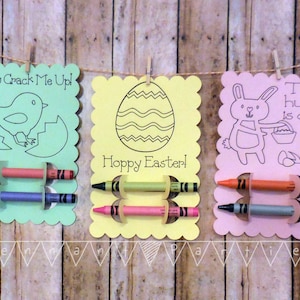 Easter Basket Stuffers Easter Gifts for Kids Easter Party Favors Easter Gifts for Grandchildren Kids Coloring Favors Easter Kids Table Decor image 1