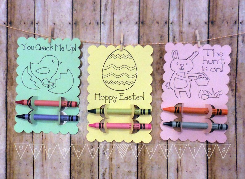 Easter Basket Stuffers Easter Gifts for Kids Easter Party Favors Easter Gifts for Grandchildren Kids Coloring Favors Easter Kids Table Decor image 1