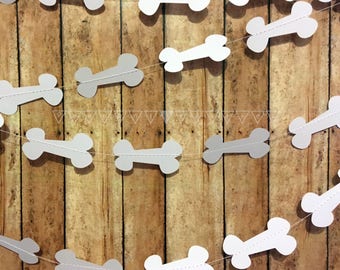Puppy Party Dog Bone Garland