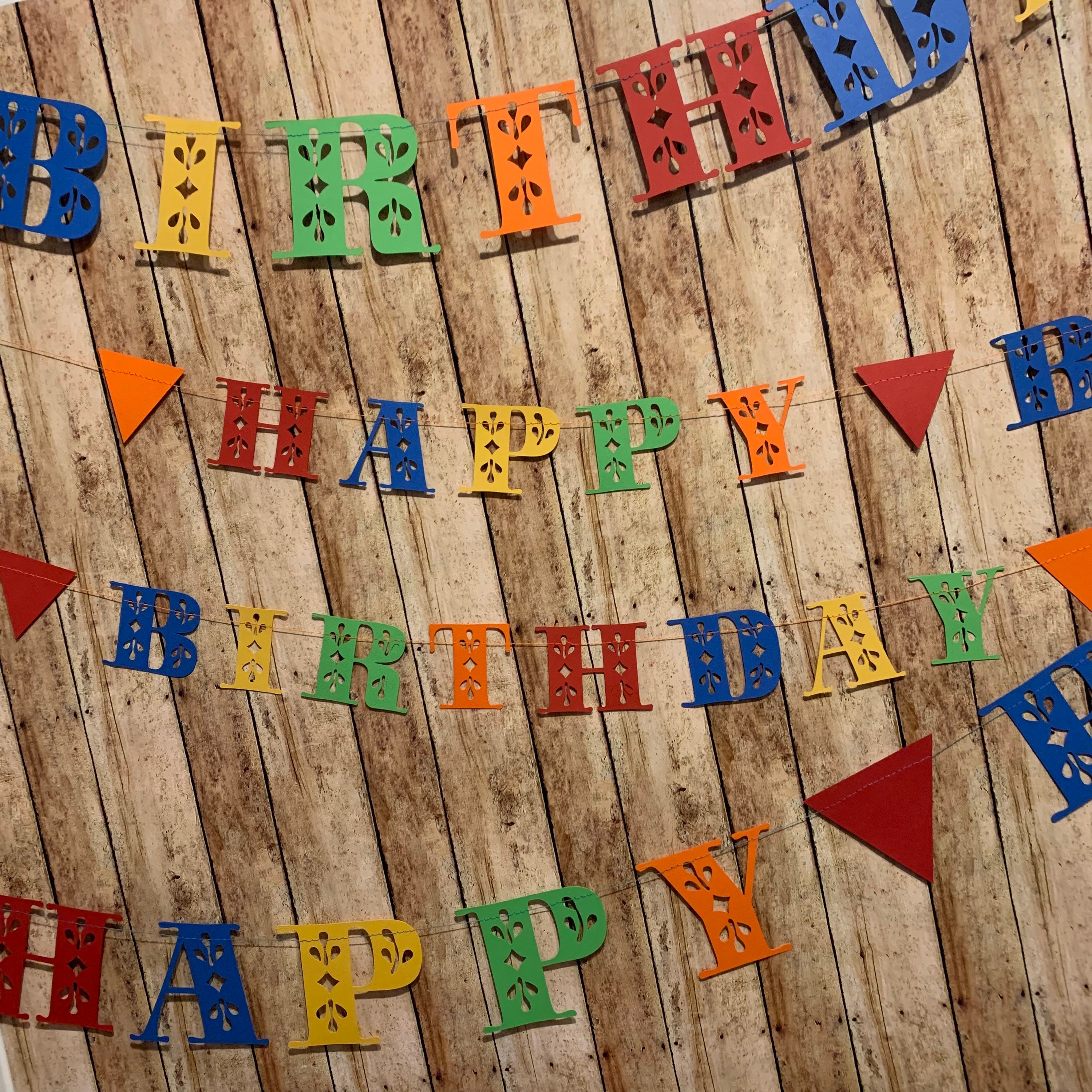 Happy Birthday Garland Fiesta Banner Taco bout a Party decor Mexican Fiesta Theme Fiesta First Birthday Birthday Banner