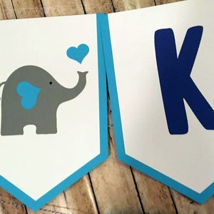 Elephant Baby Shower Banner, Elephant Baby Shower, Elephant Themed Party, Custom Name Banner, Mommy and Baby Elephant,  Mommy To Be Banner