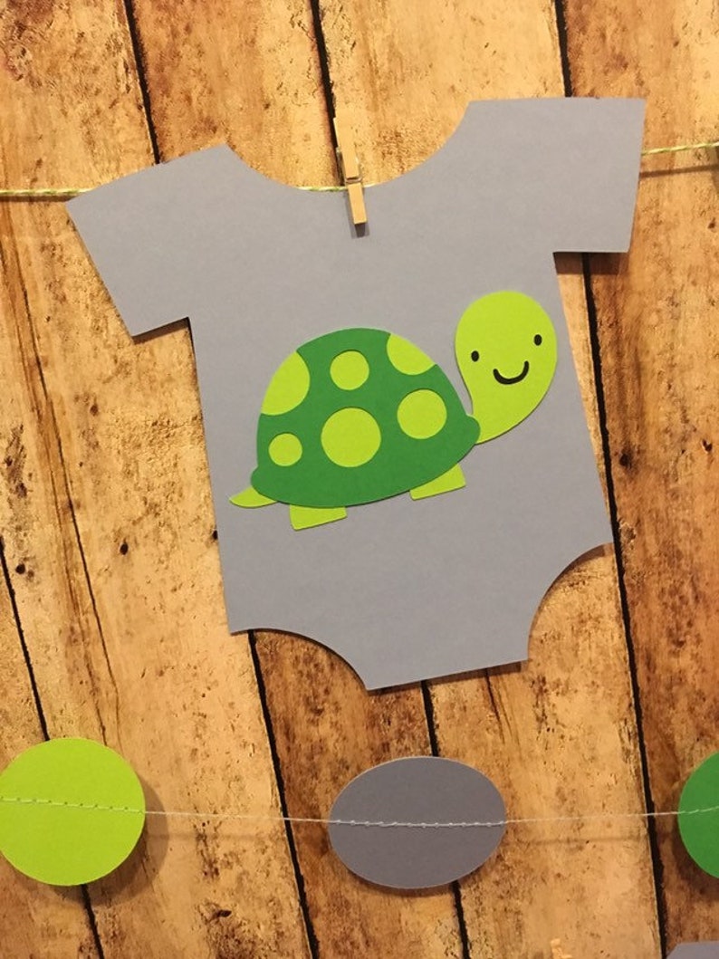 Baby Name Banner It/'s a Boy Outfit Banner Turtle Baby Shower Decorations Turtle Baby Shower Banner Turtle Name Banner Turtle Nursery