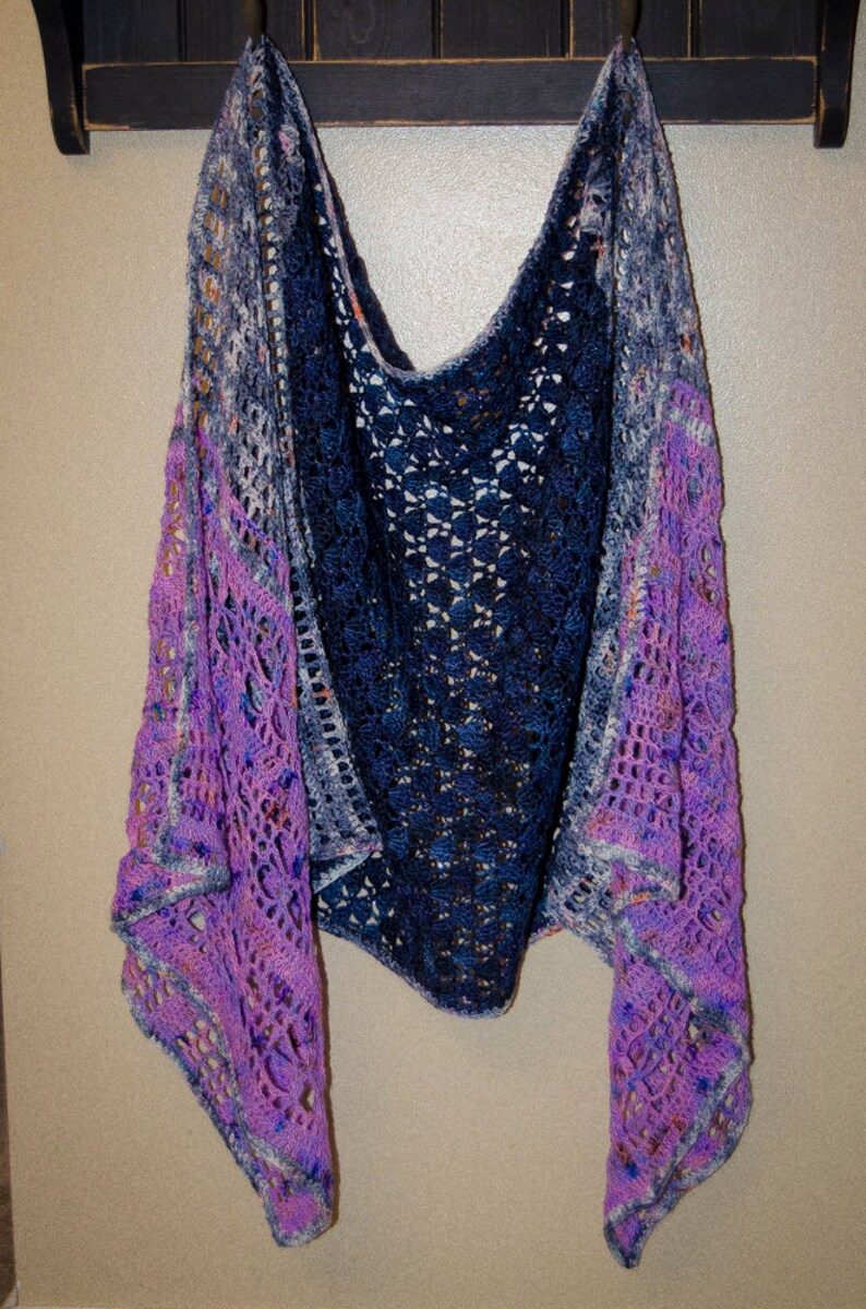 PDF Crochet Pattern The Crossfield Wrap