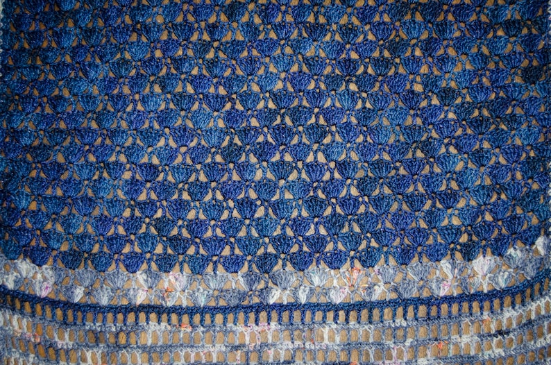 PDF Crochet Pattern The Crossfield Wrap
