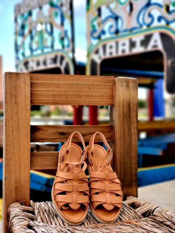 Sandalias Huaraches artesanales para dama. | Etsy México