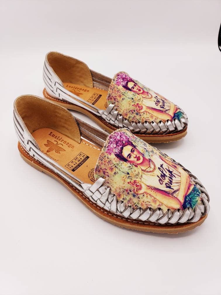 huaraches de frida kahlo