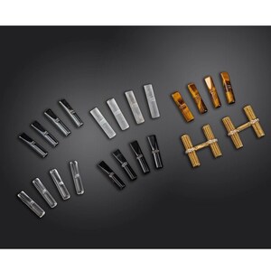 Van Cleef and Arpels Baton Cufflink Set 18k Yellow Gold & Diamonds with 6 Interchangable Baton Sets - Crystal, Tigers Eye, Gold,