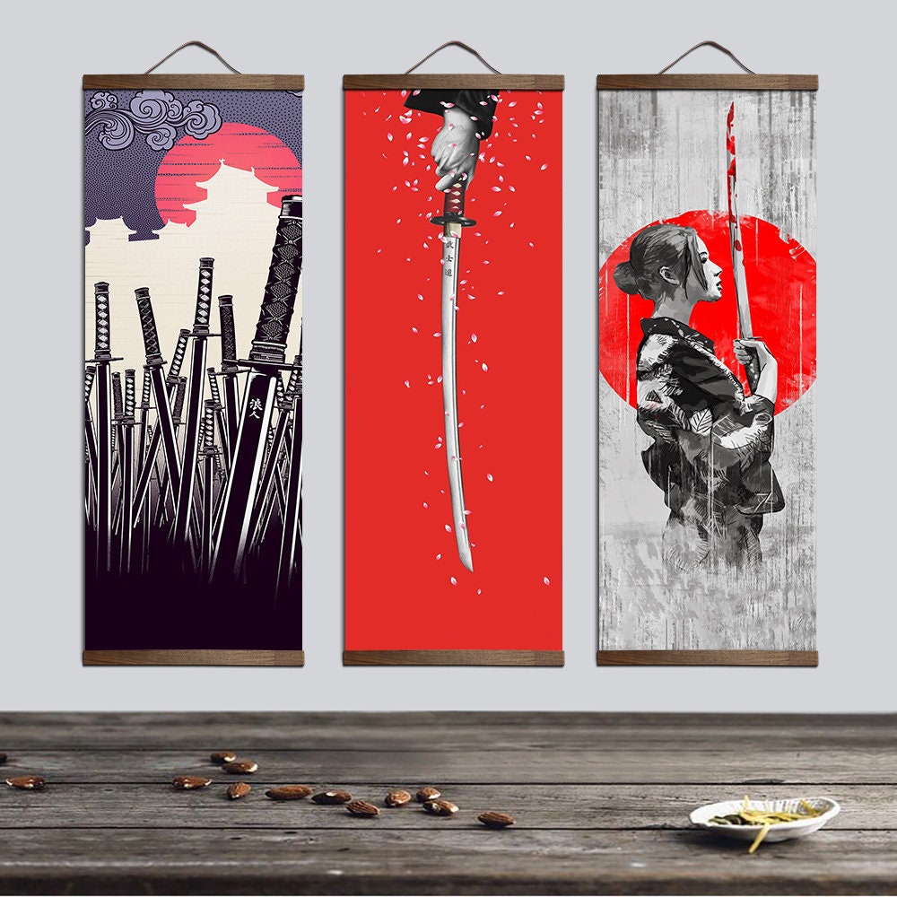 Sk8 Infinity Wall Scroll, Canvas Hanging Scroll