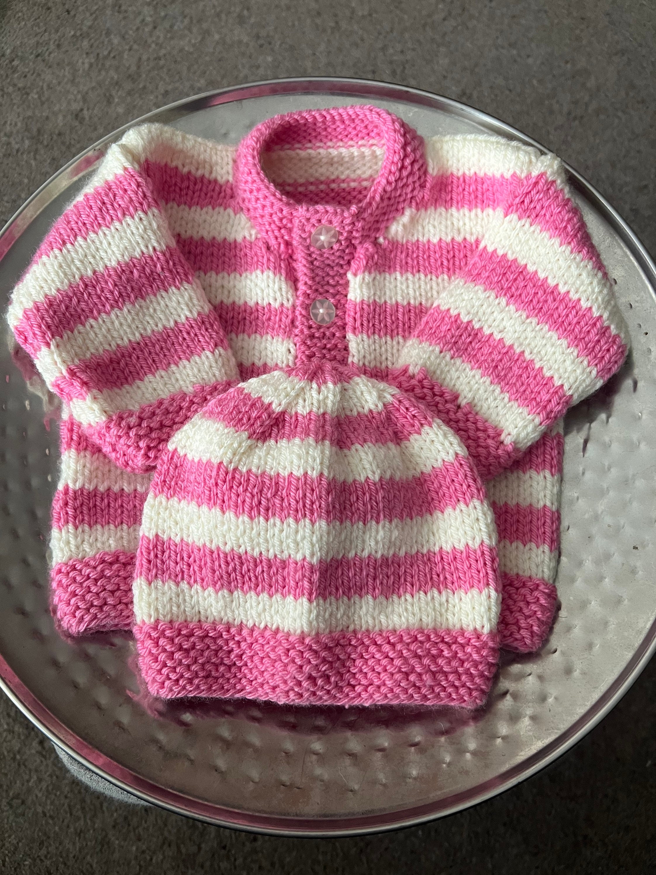 Cardigan Et Bonnet Bébé Fille Elegant Baby - Taille 6 Mois - Lime - Neuf Avec étiquette