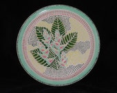 Tropical Flower Wall plate