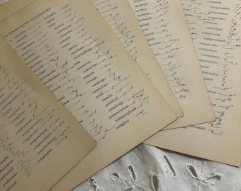10 Cregg Shorthand Dictionary Pages 1930