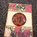 Vintage Style Printed Button Cards With Vintage Buttons. - Etsy