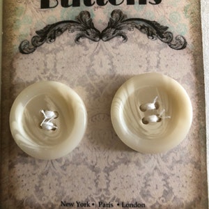 Vintage Style Printed Button Cards With Vintage Buttons. - Etsy